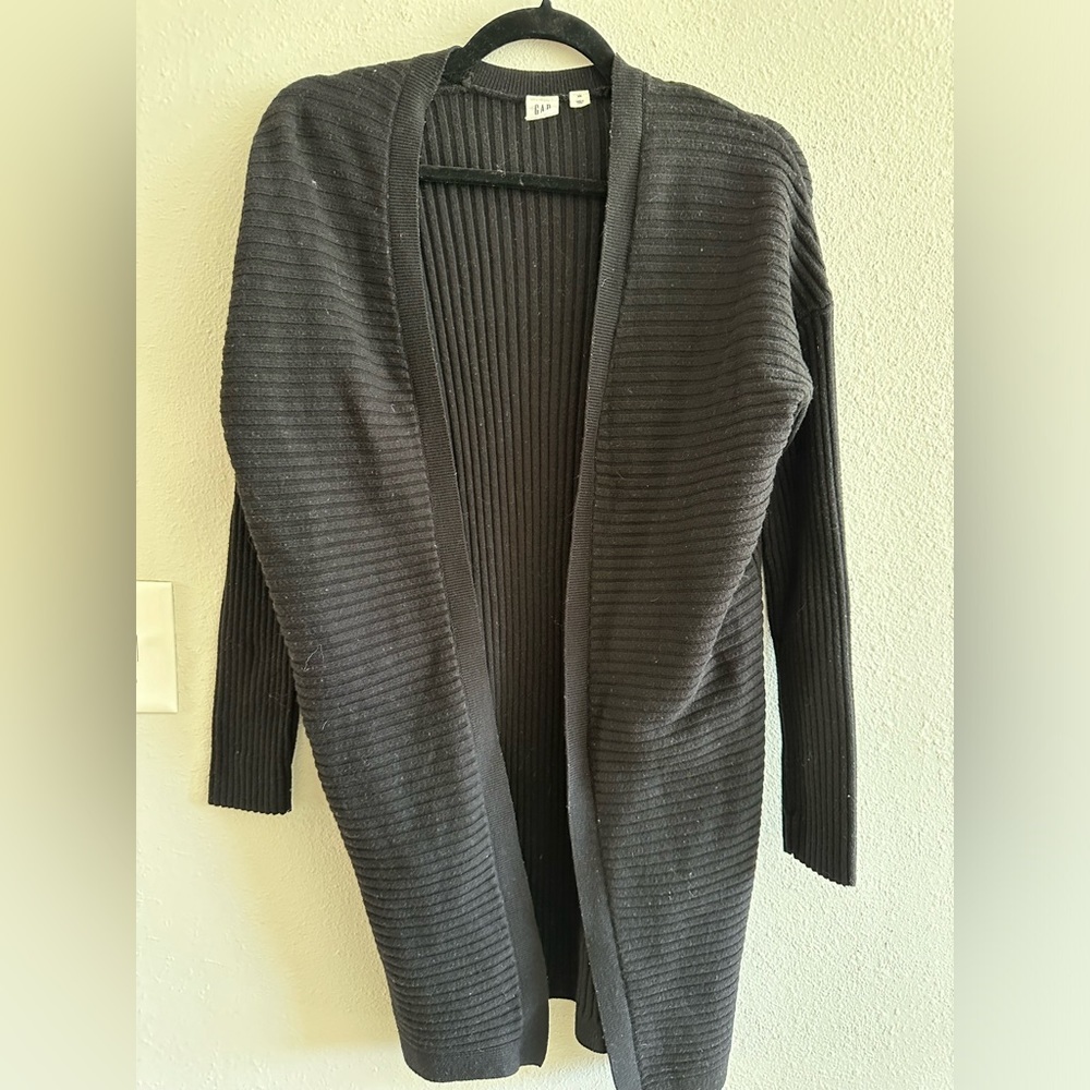 A4 - 220 GAP ribbed oversized long cardigan size XS